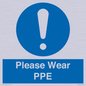 MP12987: Please Wear PPE