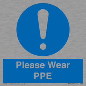 MP12987: Please Wear PPE