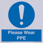 MP12987: Please Wear PPE