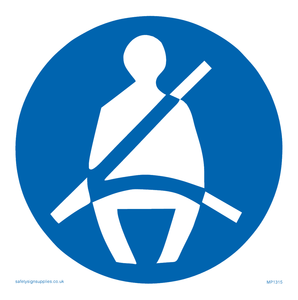 MP1315: seatbelts must be worn symbol