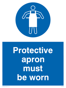 MP1466: protective apron must be worn