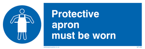 MP1466: protective apron must be worn