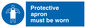 MP1466: protective apron must be worn