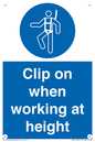 MP14973: Clip on when working at height