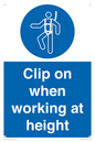MP14973: Clip on when working at height