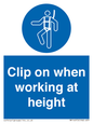 MP14973: Clip on when working at height