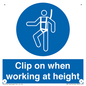 MP14973: Clip on when working at height