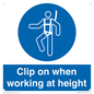 MP14973: Clip on when working at height