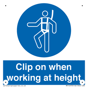 MP14973: Clip on when working at height