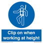 MP14973: Clip on when working at height