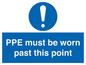 MP15283: PPE must be worn past this point