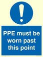 MP15283: PPE must be worn past this point