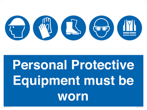 MP15285: Personal Protective Equipment must be worn
