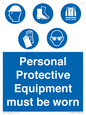 MP15285: Personal Protective Equipment must be worn