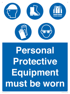 MP15285: Personal Protective Equipment must be worn
