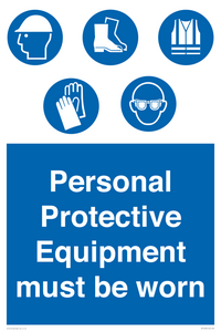MP15285: Personal Protective Equipment must be worn