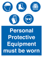MP15285: Personal Protective Equipment must be worn