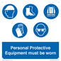 MP15285: Personal Protective Equipment must be worn