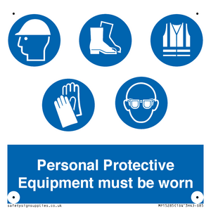 MP15285: Personal Protective Equipment must be worn