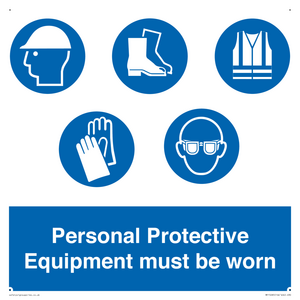 MP15285: Personal Protective Equipment must be worn