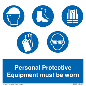 MP15285: Personal Protective Equipment must be worn
