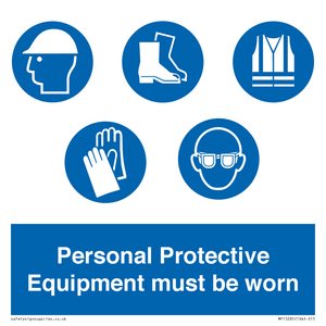 MP15285: Personal Protective Equipment must be worn