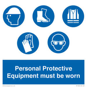 MP15285: Personal Protective Equipment must be worn