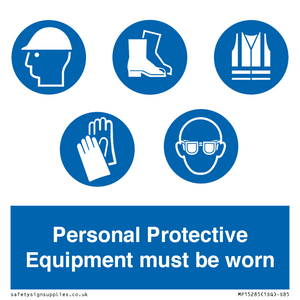 MP15285: Personal Protective Equipment must be worn