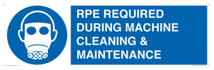 MP16407: RPE REQUIRED DURING MACHINE CLEANING & MAINTENANCE