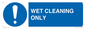 MP16417: WET CLEANING ONLY