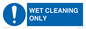 MP16417: WET CLEANING ONLY