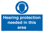 MP16779: Hearing protection needed in this area