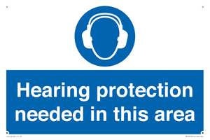 MP16779: Hearing protection needed in this area