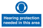 MP16779: Hearing protection needed in this area