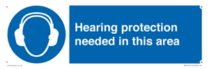 MP16779: Hearing protection needed in this area