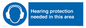 MP16779: Hearing protection needed in this area