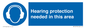 MP16779: Hearing protection needed in this area