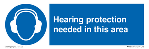MP16779: Hearing protection needed in this area