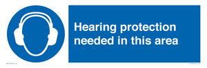 MP16779: Hearing protection needed in this area
