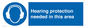 MP16779: Hearing protection needed in this area