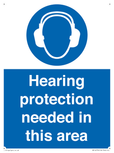 MP16779: Hearing protection needed in this area