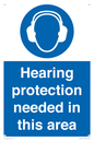 MP16779: Hearing protection needed in this area