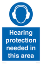 MP16779: Hearing protection needed in this area
