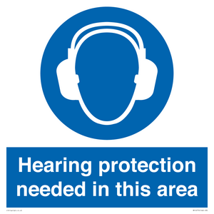 MP16779: Hearing protection needed in this area