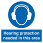 MP16779: Hearing protection needed in this area