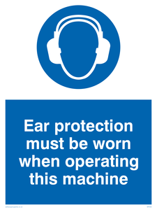 MP262: Ear protection this machine
