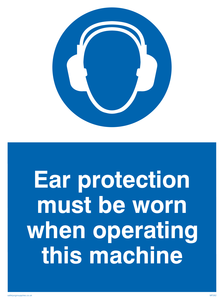 MP262: Ear protection this machine