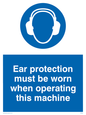MP262: Ear protection this machine
