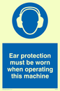 MP262: Ear protection this machine