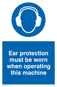 MP262: Ear protection this machine